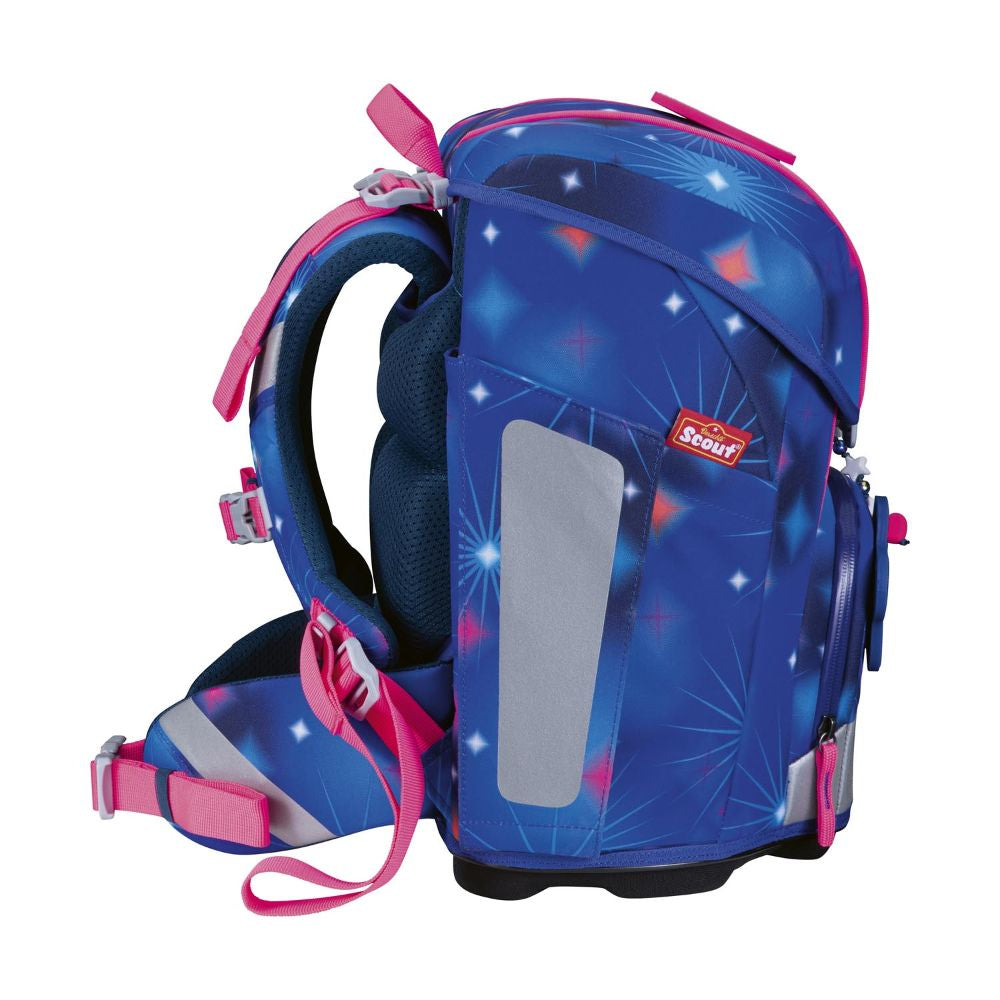 Scout Exklusiv LED Micro Sparkling Dream Schulranzen Set 4tlg.