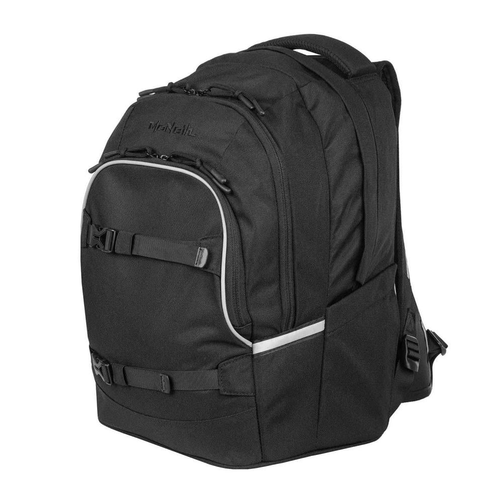 McNeill Milo Schwarz Schulrucksack Set 2tlg.