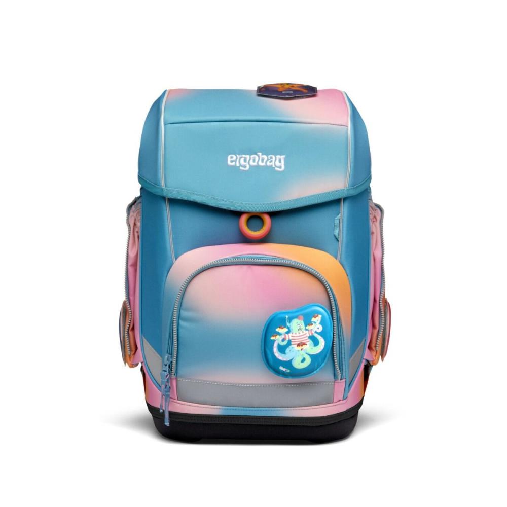 Ergobag Cubo UrlaubsfieBär Colour Splash Edition Schulranzen Set 5tlg.